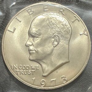 1973 Proof Eisenhower Silver Dollar